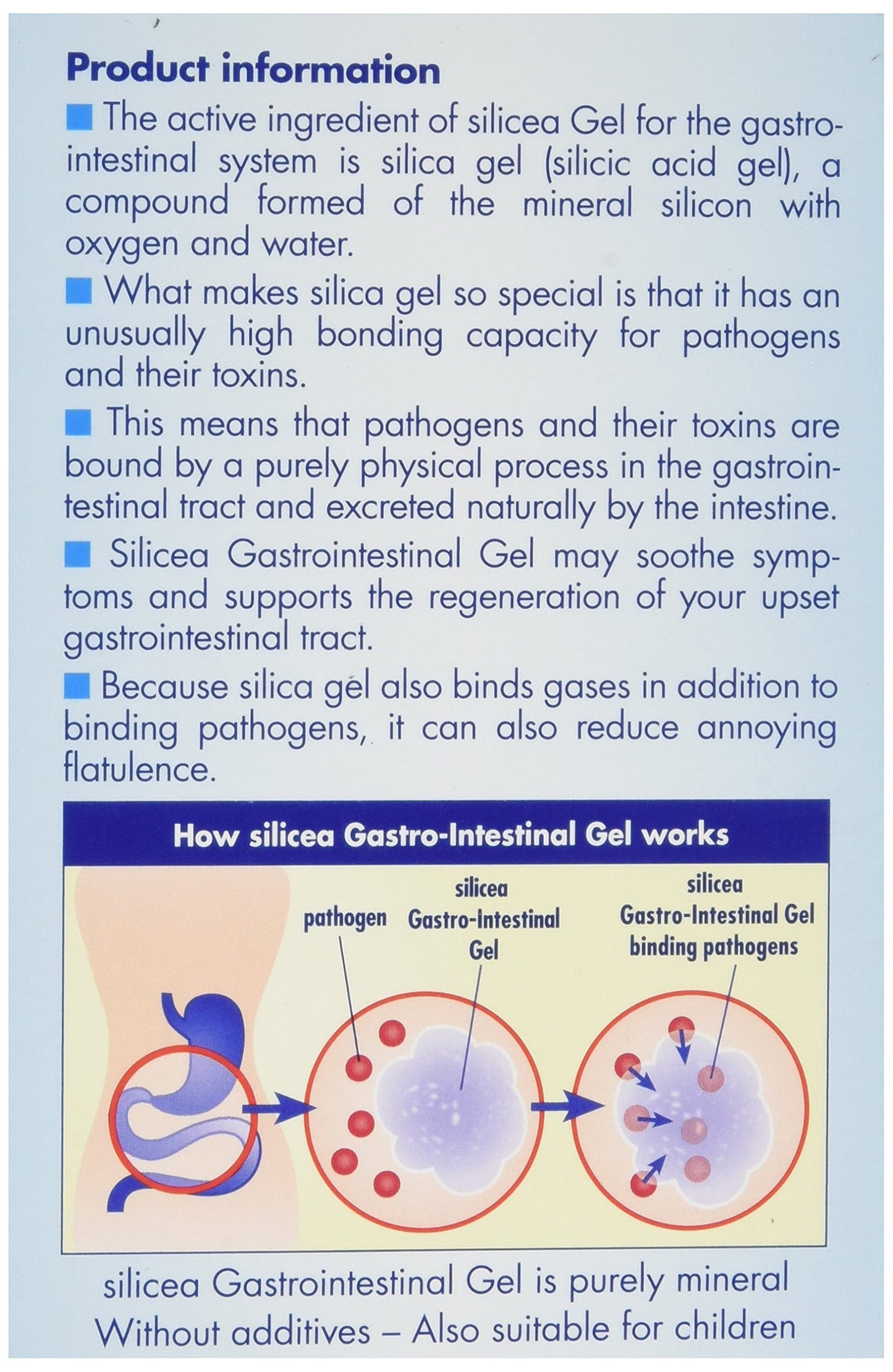 Silicea Gastro Intestinal Direct Sachets - Pack of 15 Sachets