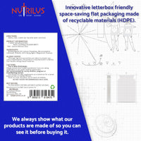 Nutrilus Biotin 120 Tablets 10,000µg - High Dose - Active D-Biotin - One-a-Day - Hair, Skin - Metabolism - Energy