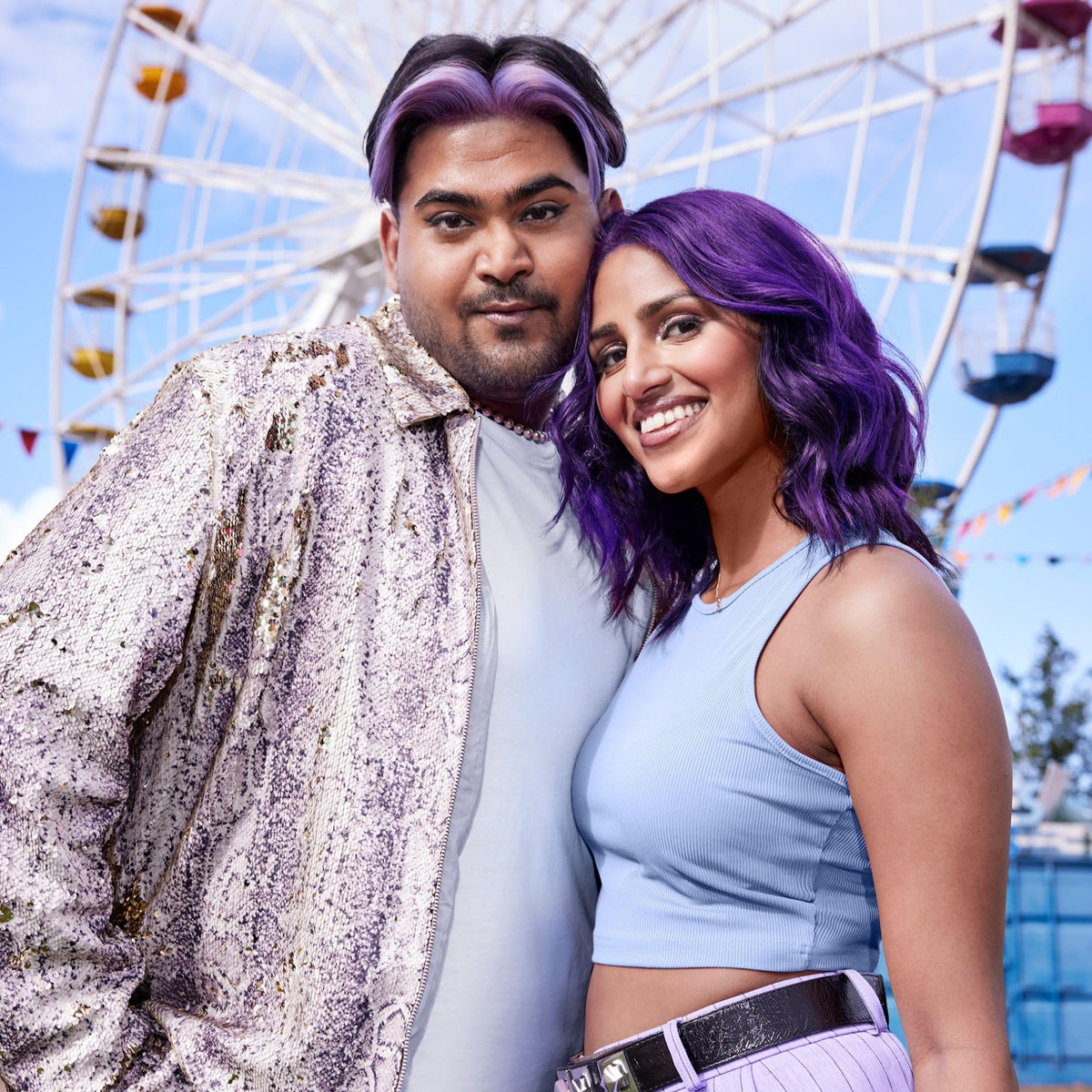 Schwarzkopf LIVE Intense Colour, Long Lasting Permanent Purple Hair Dye, With Built-In Vibrancy Serum, Up To 70% Grey Coverage, Mystic Violet 087