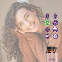 Inositol Myo & D-Chiro PCOS 4100MG Vegan Capsules, Hormonal Balance, Fertility Supplement, Preconception, Pregnancy & Ovarian Support, 9-in-1 Inositol, Folate 5-MTHF, Chromium, Zinc, VIT B6, B12 & D3