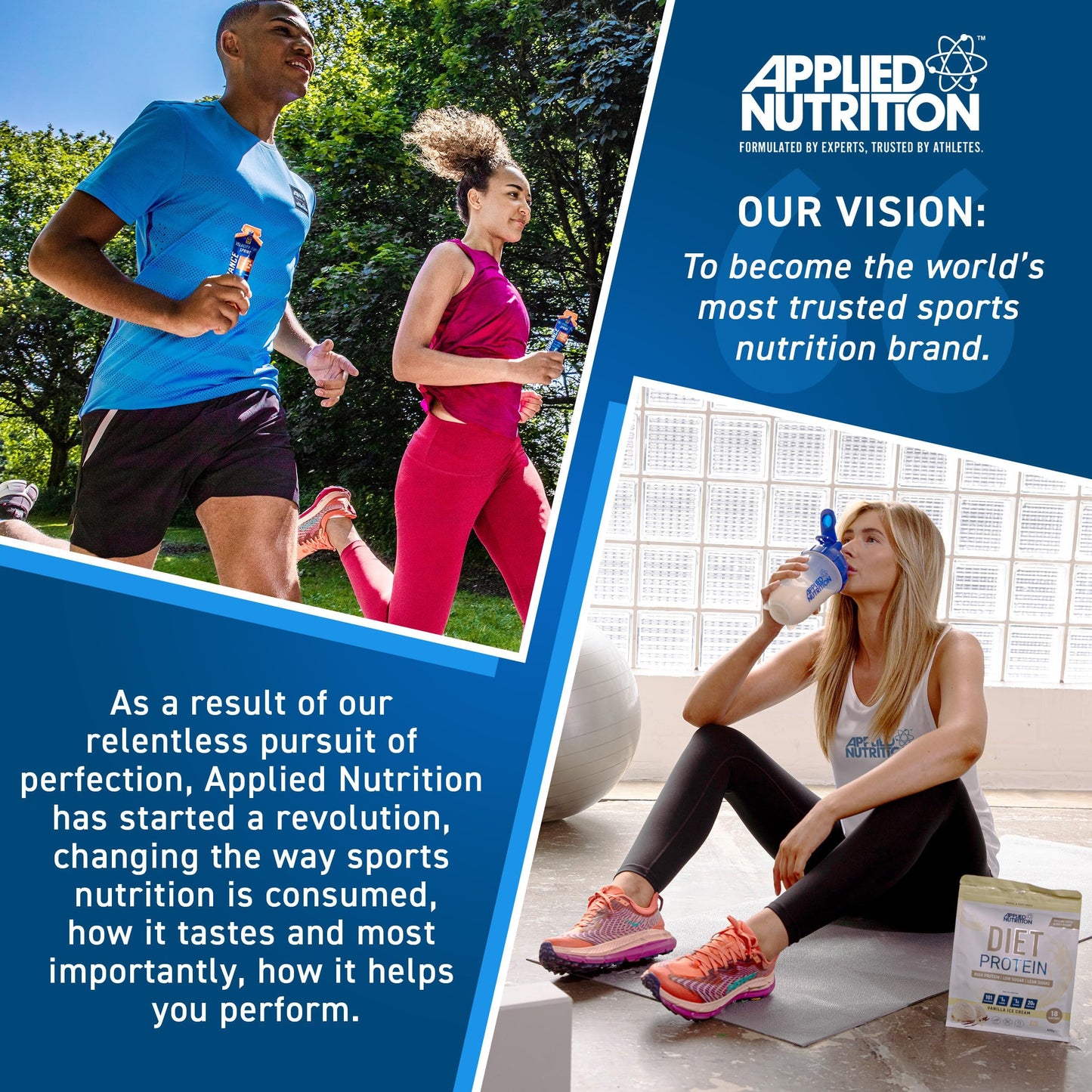 Applied Nutrition Vitamin B Complex Multivitamin - High Potency B12, B6, B1, Folic Acid & Biotin - Supports Metabolism, Reduces Tiredness & Fatigue, Helps Immune System - (90 Capsules)