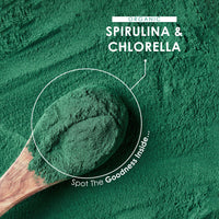 Organic Spirulina & Chlorella 2000mg - 300 Tablets - Broken Cell Wall - Pure Formula Supplement with No Additives (75 Day Supply) by Alpha01