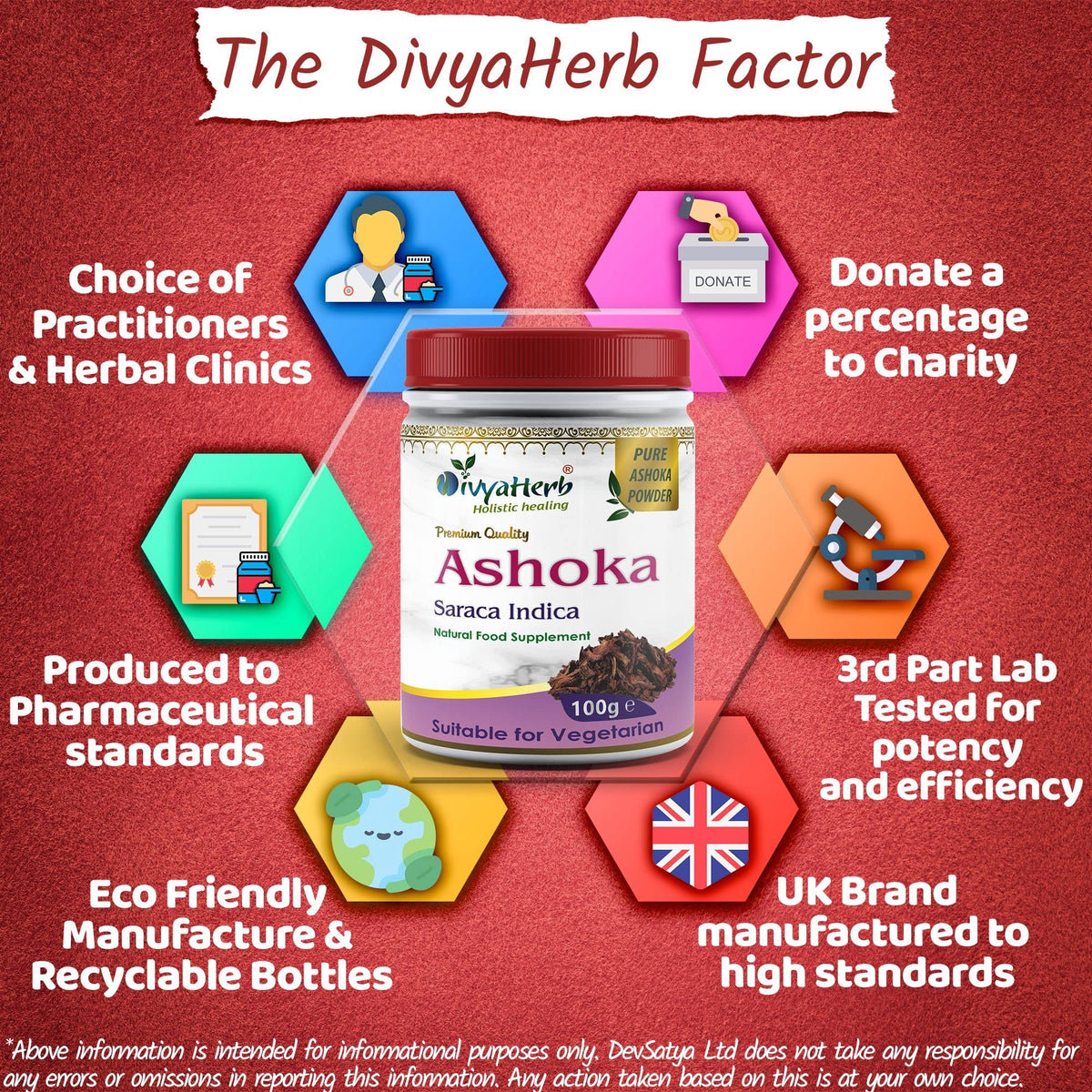 DivyaHerb Ashoka Powder