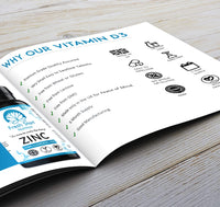 Zinc Tablets 25mg – Zinc Tablets High Strength for Maintenance of Normal Immune System, Hair, Skin, Nails & Bones Zinc Supplements - 180 Vegan Tablets – Made in The UK by Fresh Start Nutrition