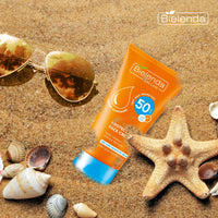 Bielenda Sun Care - Very High Protection: 50 Spf Uvb Uva - Water Resistant, Chlorine Resistant, Moisturizing - Sun Care Face Cream High Protection Spf 50-50 ml