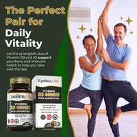 Vitamin D3 K2 Zinc Supplement – Vitamin D 4000IU High Strength Formula with Vitamin K2 Mk7, Zinc, Boron and MCT Oil for Optimal Absorption – 120 D3 & K2 Capsules - Made in The UK
