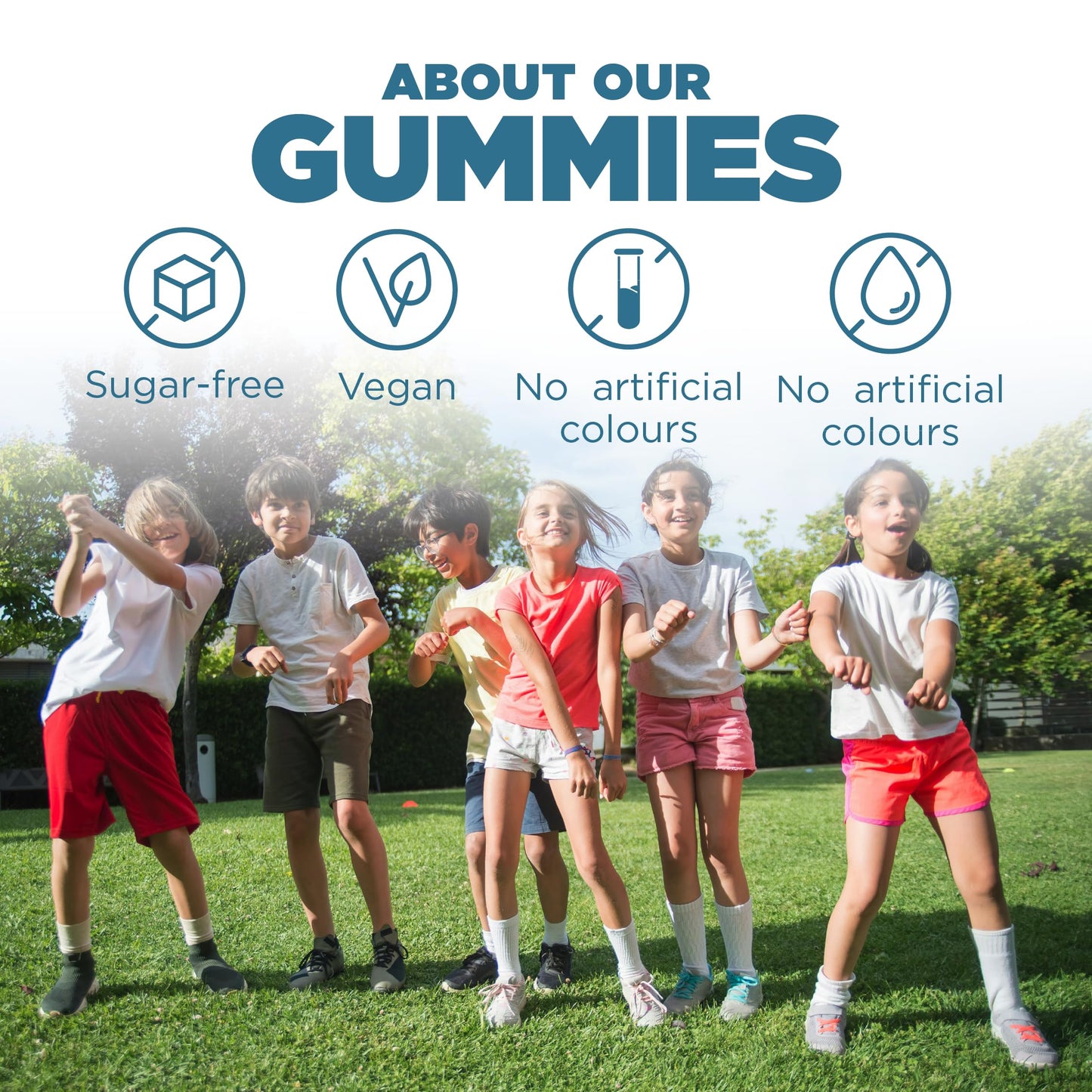 Nutriburst Minions Defence Dynamo Vitamins for Kids - Chewable Vitamins for Immunity & Energy - Vitamin D3, Vitamin C + Black Elderberry Extract - Vegan + Sugar Free - Fruity Flavour - 60 Gummies
