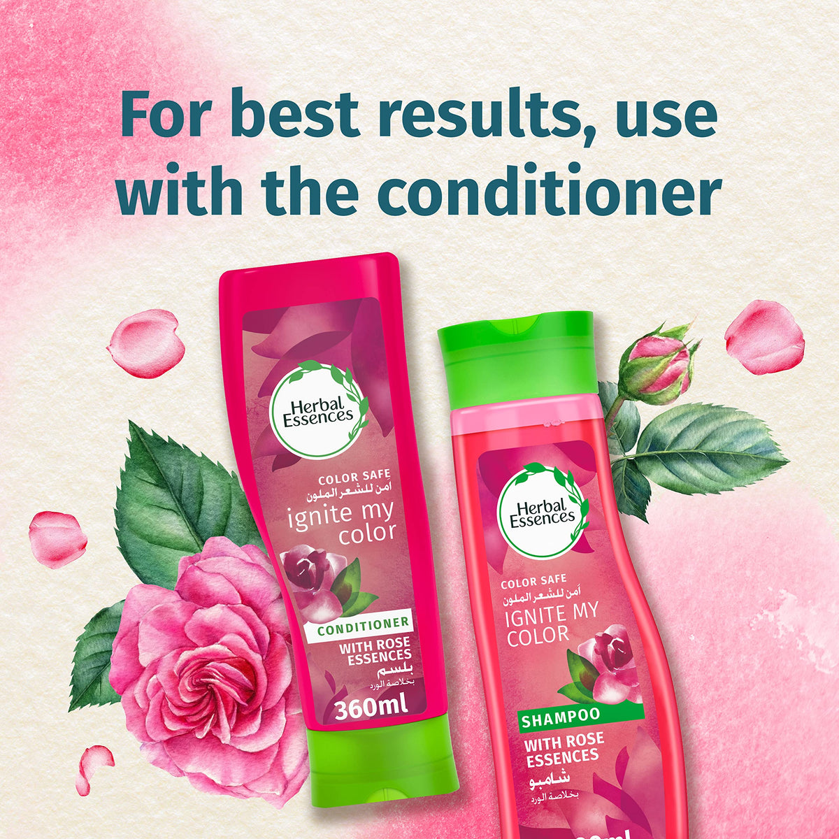 Herbal Essences Ignite My Color Vibrant Color Shampoo with Rose Essences 400 ml