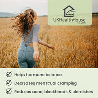 UKHealthHouse Evening Primrose Oil – EPO Capsules, 1000mg x 60 Softgels – High Strength Omega 6 GLA Content – Great for Skin, Immune System, Hormonal Pain, Hot Flushes & Women’s Health