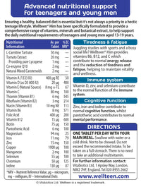Vitabiotics Wellteen Him Original Tablets, 30 Count (Pack of 1)