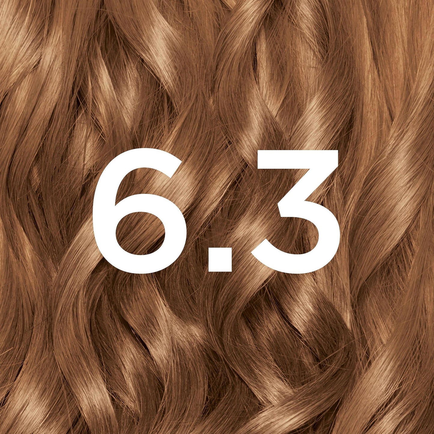 Garnier Nutrisse Permanent Hair Dye, Natural-looking, hair colour result, For All Hair Types, 6.3 Golden Light Brown