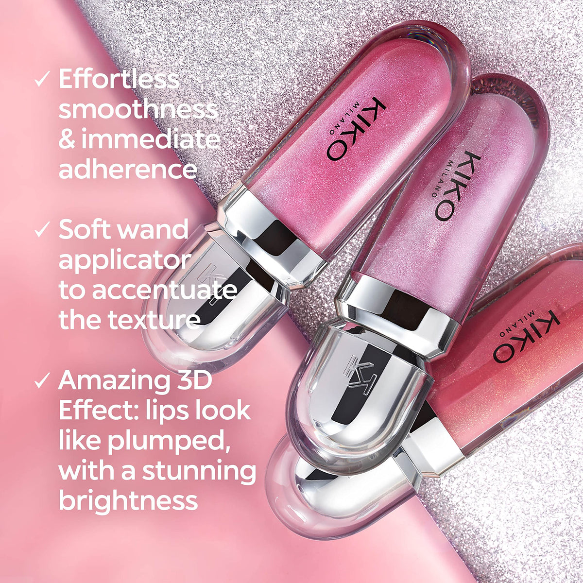 KIKO Milano 3D Hydra Lipgloss 07 | Softening lip gloss for a 3D look