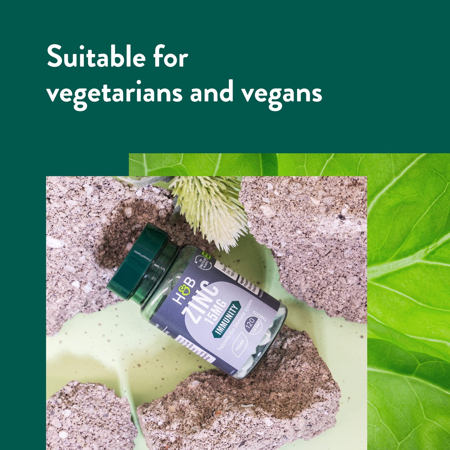 Holland & Barrett Zinc 15mg - Supports The Immune System - 120 Tablets