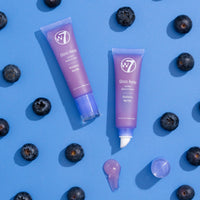 W7 Gloss Away Lip Balm - 2Pcs - Nourishing Lip Balm Formula With Shea Butter - Blueberry