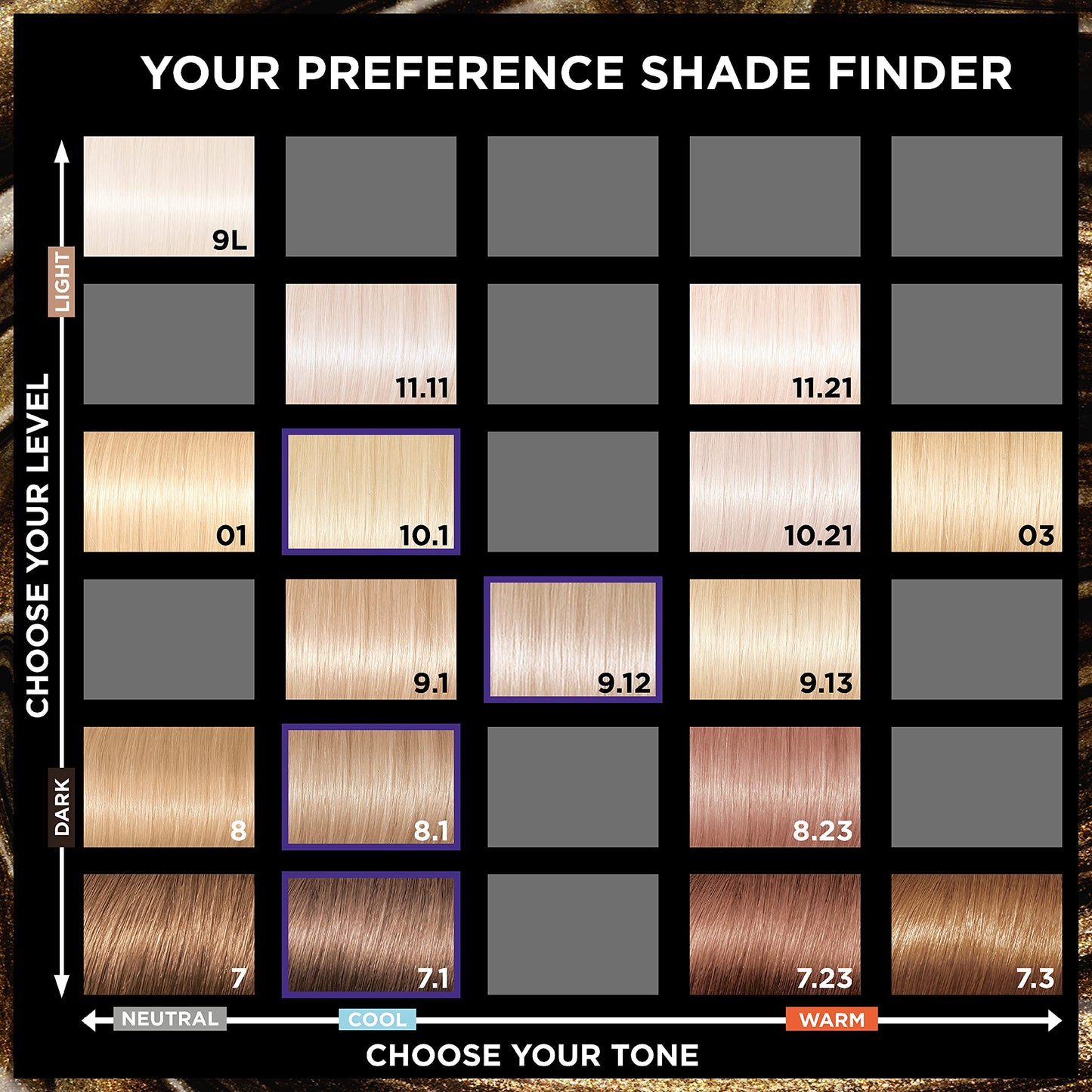 L'ORÉAL L'Oreal Recital Preference Les Blondissimes Lightest Natural Blonde
