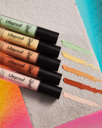Sleek MakeUP Lifeproof Colour Corrector, Full Coverage Colour-Neutralising Corrector, Ditch Dark Circles (Peach), 7.4ml