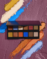 SLEEK Sleek MakeUP i-Divine Eyeshadow Palette, 12 Shades in a Mix of Matte, Shimmer, Foil and Due-Chrome, Blendable and Highly Pigmented, Trippin'
