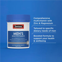 Swisse Mens Multivitamin, 120 Tablets
