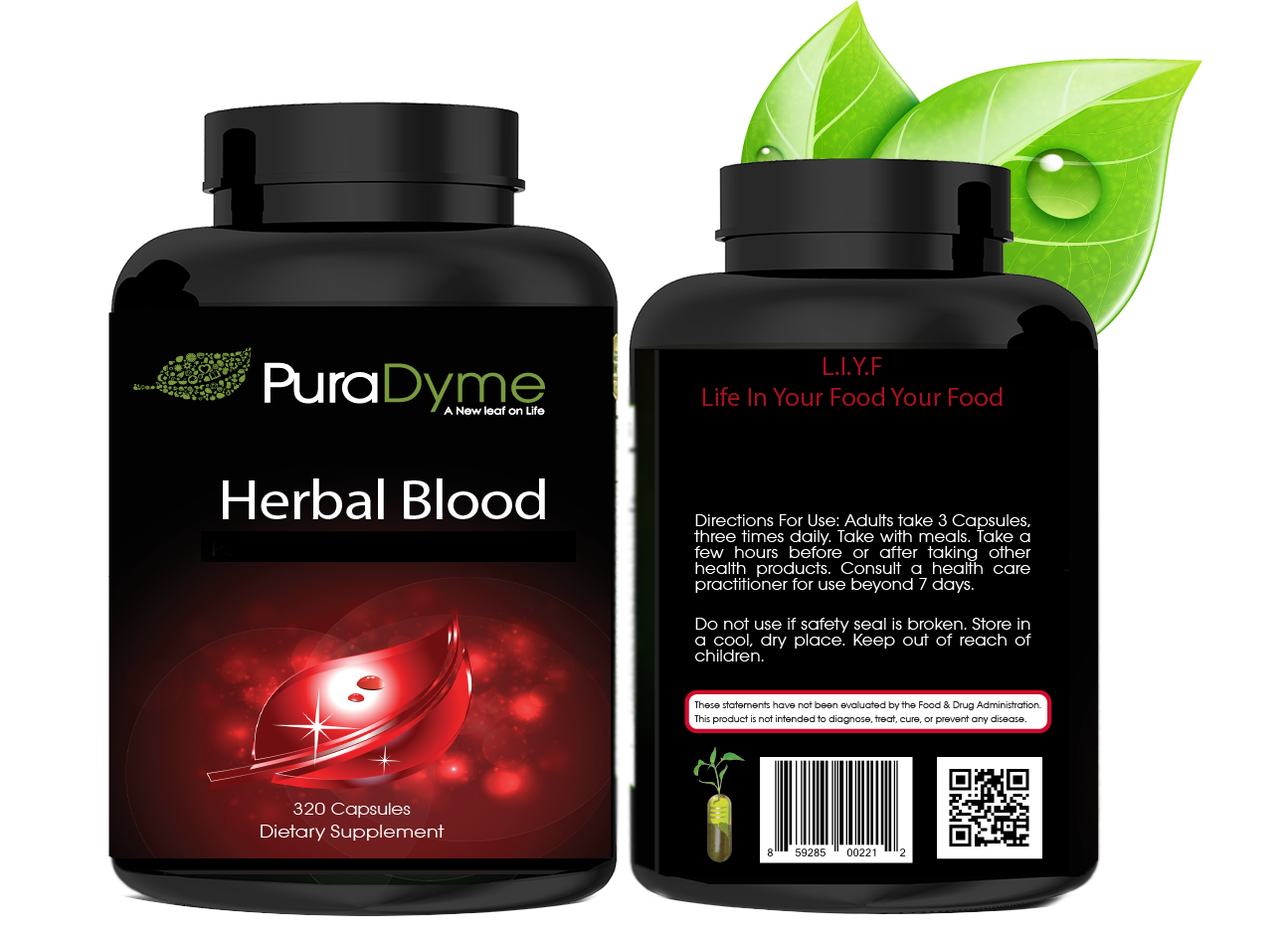 HERBAL BLOOD - Supports natural detoxification processes and overall wellness.
