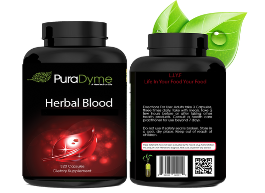 HERBAL BLOOD - Supports natural detoxification processes and overall wellness.