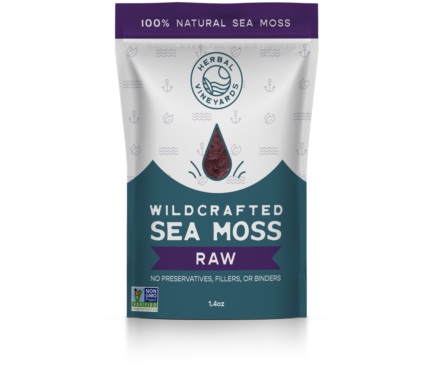 Premium Purple Raw Sea Moss (1.4 oz)