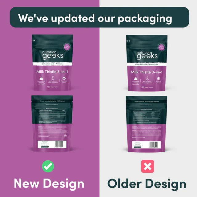 Nutrition Geeks Milk Thistle 3-in-1