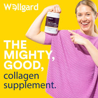 Wellgard Pure Collagen Powder, 400g, 14.1 ounce, Gold Standard Bovine Collagen Peptides Powder, High Levels of The 8 Essential Amino Acids, Made in UK