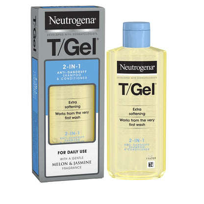 Neutrogena T/Gel 2 in 1 Anti-Dandruff Shampoo and Conditioner (1x 250ml)