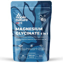 NobleNature 5-in-1 Magnesium Glycinate Max Strength, 90 Capsules