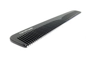 Swedish Crown Men's Sawn Comb 6.1" Handmade Black with Two Teeth Fine + Normal (505CA)