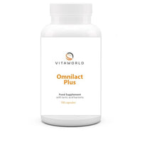 Vita World Omnilact Plus 100 Capsules Lactobacillus Bifidobacterium Probiotic Made in Germany