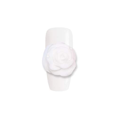 BLUESKY Bluesky Gel Polish, 4D Nail Art Gel, White 02, 8ml (Requires curing under UV/LED Lamp)