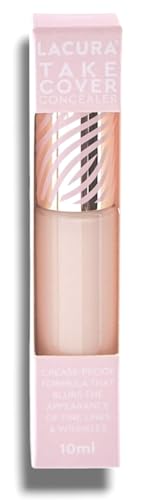 Generic Lācurā - Aldi | Take Cover Concealer - Light Shade | Crease-Proof Formula That Blurs The Appearance of Fine Lines & Wrinkles | 10mL [Imperfect Box]