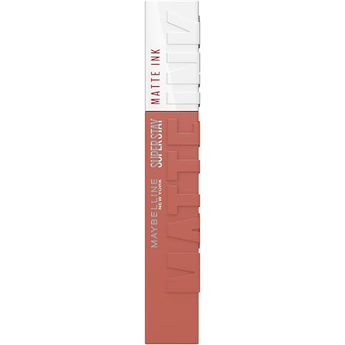 Maybelline Lipstick, Superstay Velvety Matte Ink Liquid Lipstick, Up to 16H Non Transferable, Vibrant Longlasting Finish, Non Drying, Shade: 65 Seductress, 5ml