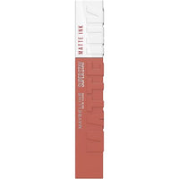 Maybelline Lipstick, Superstay Velvety Matte Ink Liquid Lipstick, Up to 16H Non Transferable, Vibrant Longlasting Finish, Non Drying, Shade: 65 Seductress, 5ml