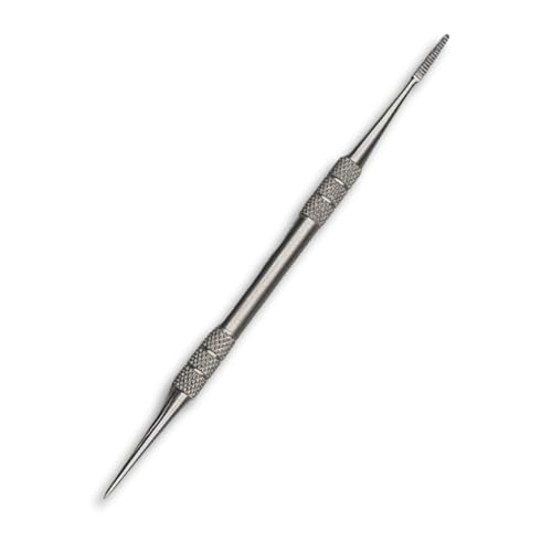 VIVA INSTRUMENTS Ingrown Toenail Tool – Black’s File Double-Sided Stainless Steel – Professional Podiatry Nail Curette for Ingrown Nail Treatment, Corn & Callus Removal – Sharp & Durable – by Viva Instruments