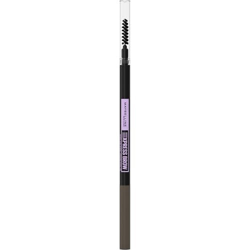 Maybelline Brow Ultra Slim Eyebrow Pencil: Natural-Looking Defined Brows, Ultra-Fine Tip & Built-in Spoolie Brush, Smooth-Glide & Break-Resistan Formula, 04 Medium Brown