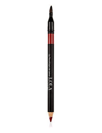 Lola Make-Up Cosmetic Lip Pencil, Soft And Precise, Long Lasting, Anti-Color Feathering, Built In Lip Brush, Vegan, No.4 Berry