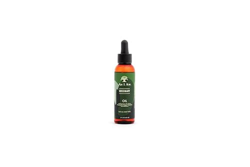 As I Am Rosemary Oil – Stimulates Growth, Soothes Dry Scalp, Reduces Breakage 2oz