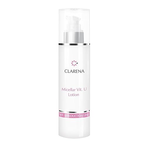 Clarena Vitamin U Micellar Lotion for Sensitive Skin Rosacea and Broken Capillaries 200ml