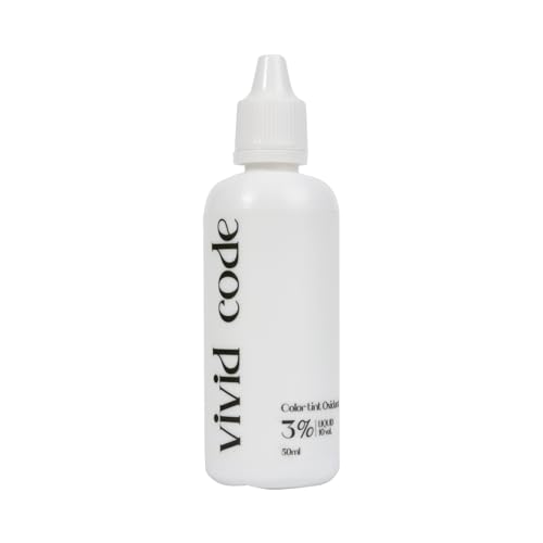 QBS VIVID CODE Brow Color Tint for Eyebrows (Tint Oxidant 3% 50ml)