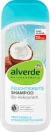 alverde Natural Cosmetics Shampoo Moisture 1 x 200 ml