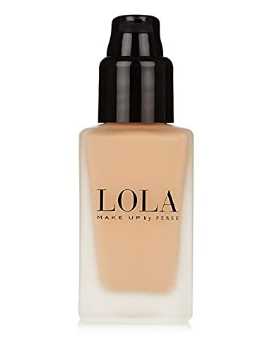 Lola Make Up by Perse LOLA Balancing Oil Free Liquid Foundation Full Coverage - Outlet With Soya Protein and SPF 15 (R037-08)
