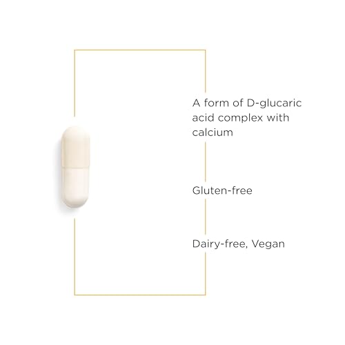 Integrative Therapeutics - Calcium D-Glucarate - Supports Detoxification Systems and Healthy Estrogen Metabolism* - 90 Capsules