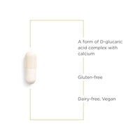 Integrative Therapeutics - Calcium D-Glucarate - Supports Detoxification Systems and Healthy Estrogen Metabolism* - 90 Capsules