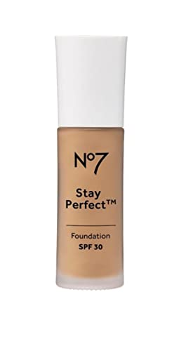 No7 Stay Perfect Foundation (New Formula) - Warm Sand spf30 - 30 ml (pack of 1)