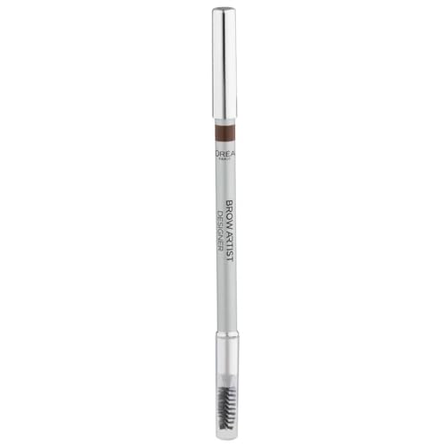 L'Oreal Brow Artist Designer Eyebrow Pencil with Brush - 302, Light Brunette, 0.021 kg
