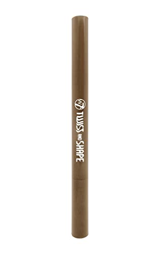 W7 | Twist And Shape Eyebrow Pencil | Precise and Professional Duo-Ended Brow Pencil | Colour: Blonde | Cruelty Free Eyebrow Makeup For Women by W7 Cosmetics