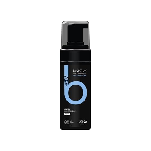 bioTaTum Tattoo Smart Clean Skin Tea Tree - Tattoo Aftercare For Skin - Professional Tattoo Wash - Tattoo Cleaning Solution For Avoiding Stinging Or Skin Irritation