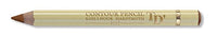 Koh-I-Noor KOH-I-NOOR 3222 Contour Cream Coloured Round Drawing Pencil - Brown (Box of 12)